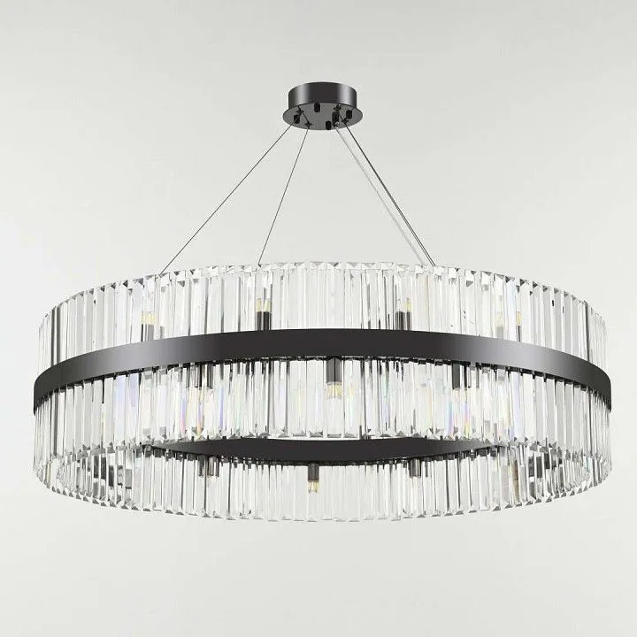 Подвесная люстра Arte Milano Белладжо 440110.960.28.G9.B1 BK