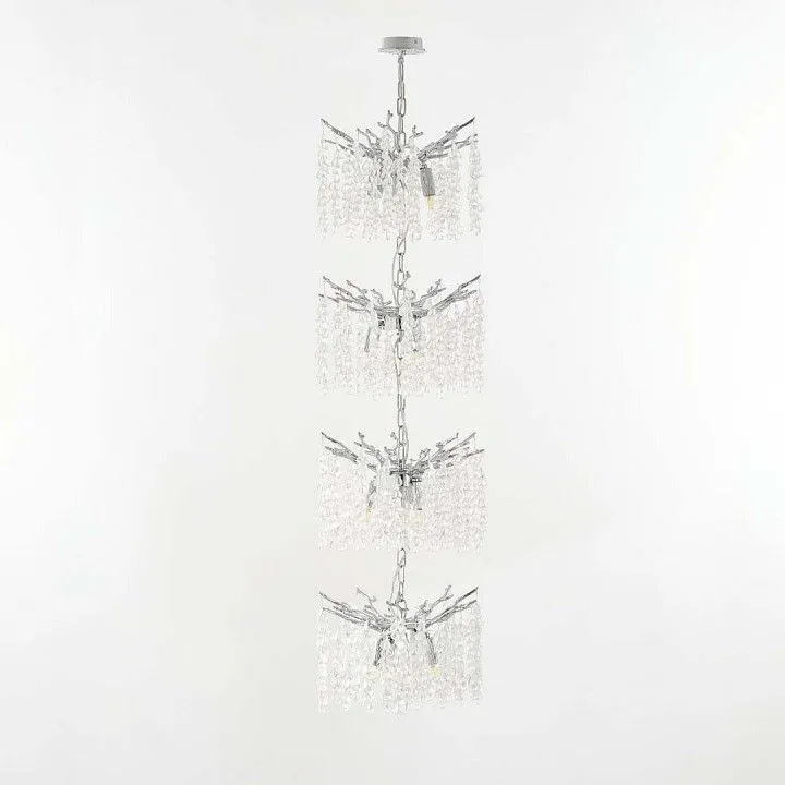 Подвесная люстра Arte Milano Веточка 230516.360-1300.12.E14.H1.4D CR