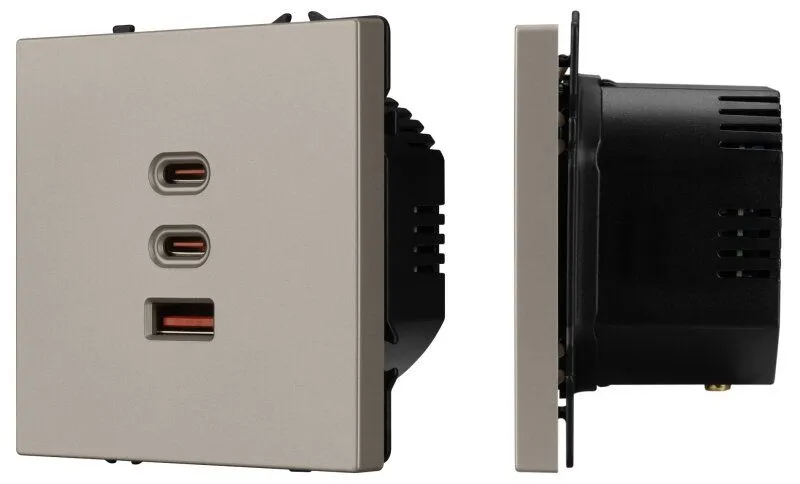 Розетка USB и type C без рамки Arlight NOBE 061835(1)