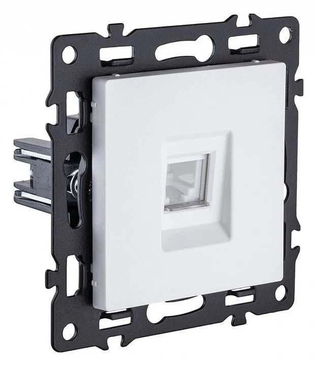 Розетка Ethernet RJ-45 без рамки Kollinger Asthetik AS-017WH