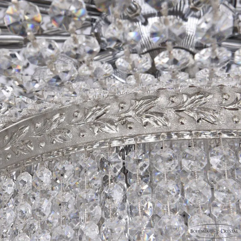 Потолочная люстра Bohemia Ivele Crystal 8321 83211/80IV-250 Ni