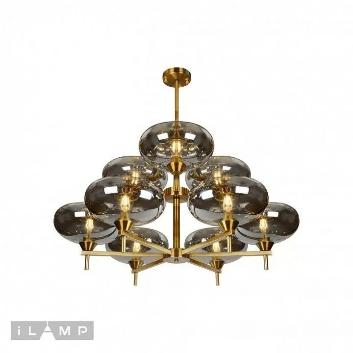 Люстра на штанге iLamp Rivoli 6607/9 GD