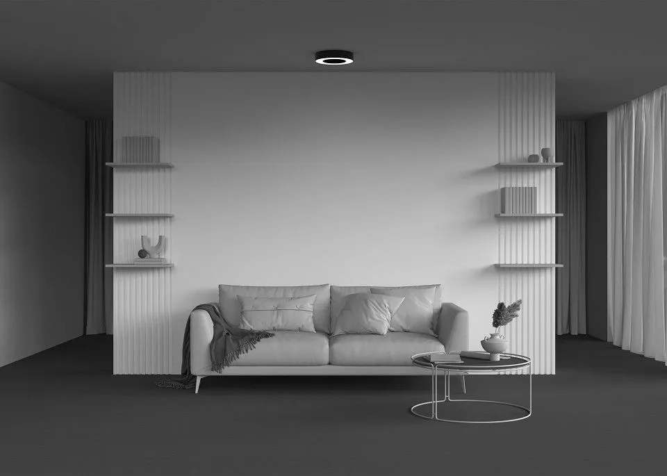 Накладной светильник Maytoni Technical Луа C093CL-24W4K-B