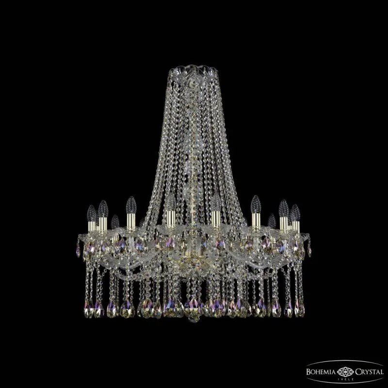 Подвесная люстра Bohemia Ivele Crystal 1413 1413/16/300/h-93 G K801