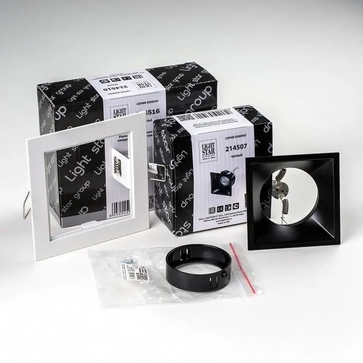 Встраиваемый светильник Lightstar Domino D51607BMOD