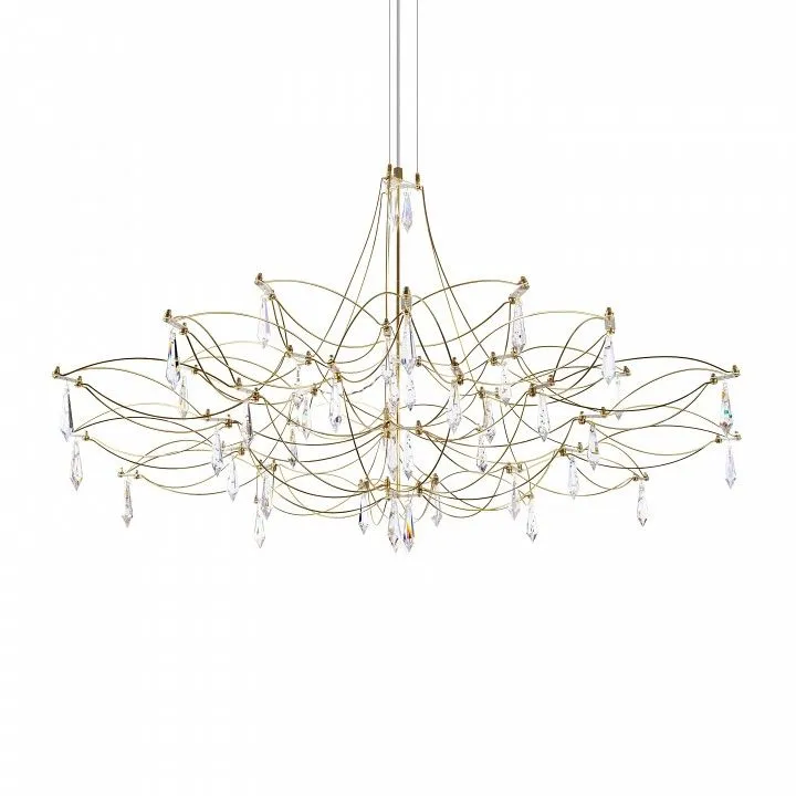 Подвесная люстра Loft it Mira 10590/1000 Gold Asfour