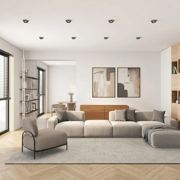 Встраиваемый светильник Denkirs NIKO DK2100-BK Встраиваемый светильник Denkirs NIKO DK2100-BK