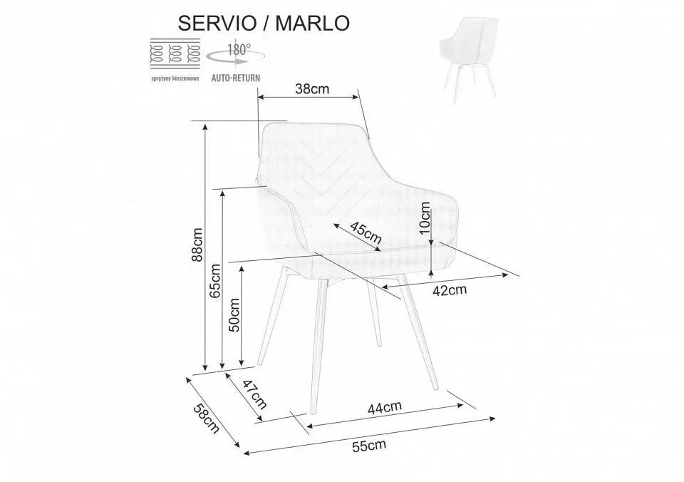 Стул Servio Brego 31
