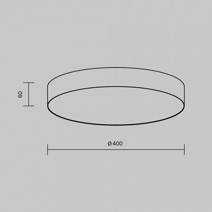 Накладной светильник Maytoni Technical Зон C032CL-45W2.7K-RD-B