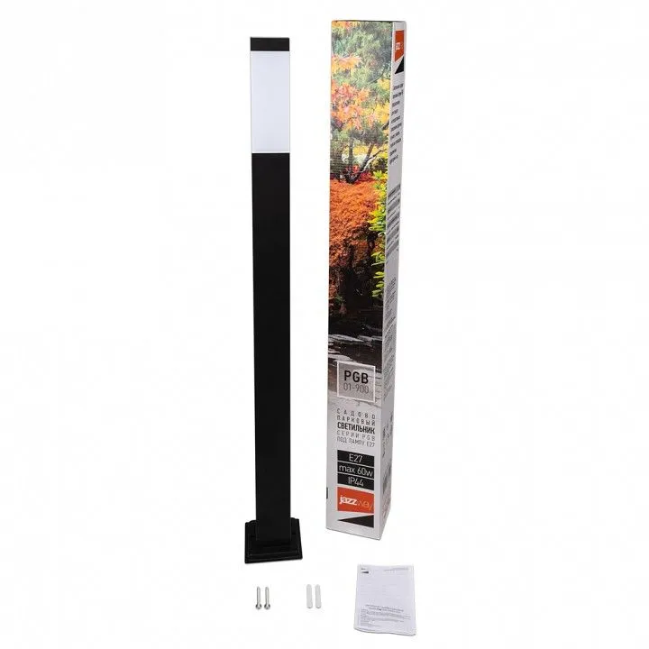 Наземный низкий светильник Jazzway  PGB 01-900 E27 BL IP44