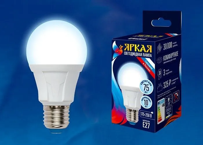 Лампа светодиодная Uniel FR PLP01WH E27 10Вт 6500K UL-00002004