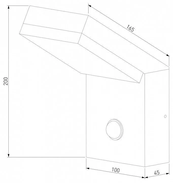 Накладной светильник Elektrostandard Sensor a053946
