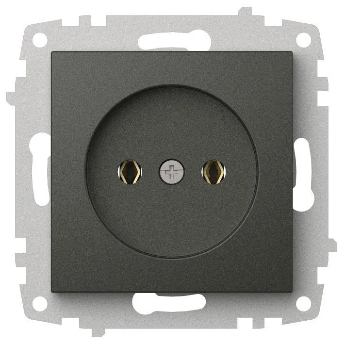 Розетка без заземления, без рамки Elbi Eleсtriс Zena Vega 609-011100-215