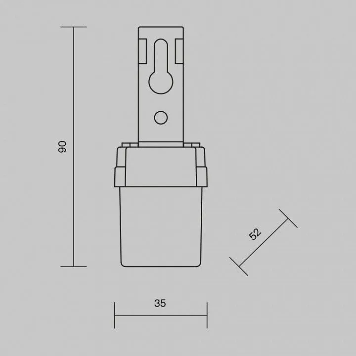 Датчик движения и освещенности Maytoni Lighting control Датчики SL-01