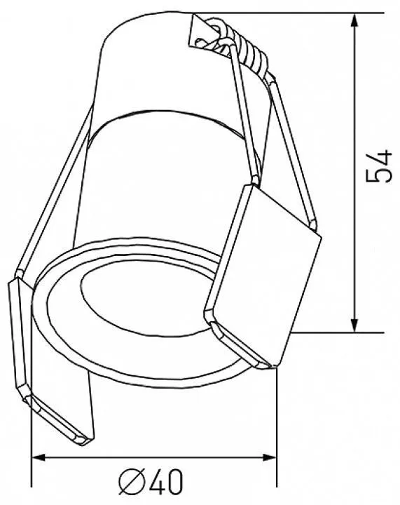 Встраиваемый светильник DesignLed HIDDEN 00-00023065