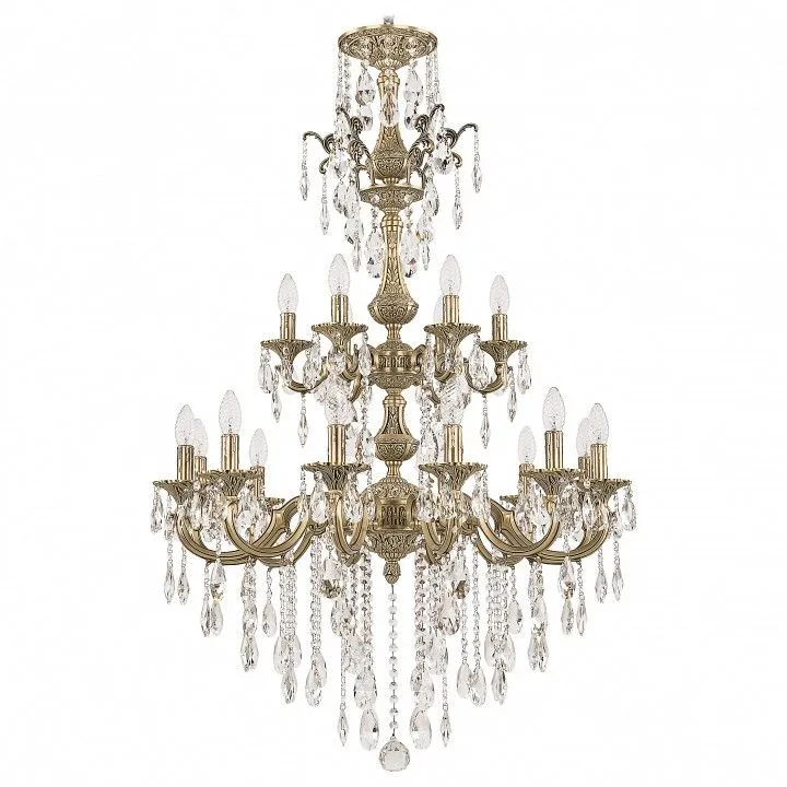 Подвесная люстра Bohemia Ivele Crystal 7201 72101/12+6/250/XL/2d B FP