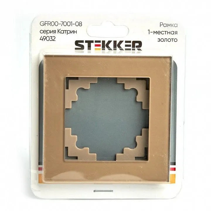 Рамка на 1 пост Stekker Катрин 49032