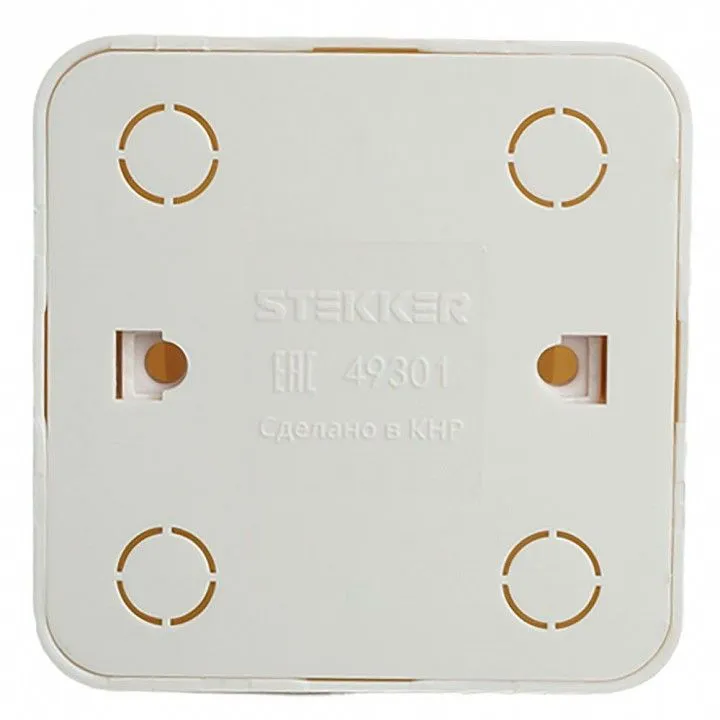 Розетка без заземления Stekker София 49301