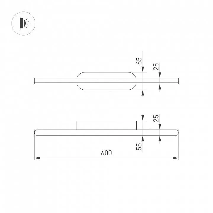Подсветка для зеркала Arlight TENERO 035718