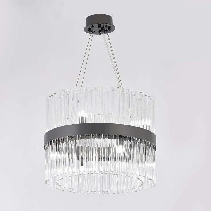 Подвесная люстра Arte Milano Бари 430110.400.8.G9.B1 BK