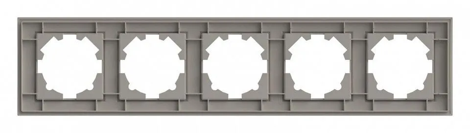 Рамка на 5 постов Elbi Eleсtriс Zena 500-010200-250