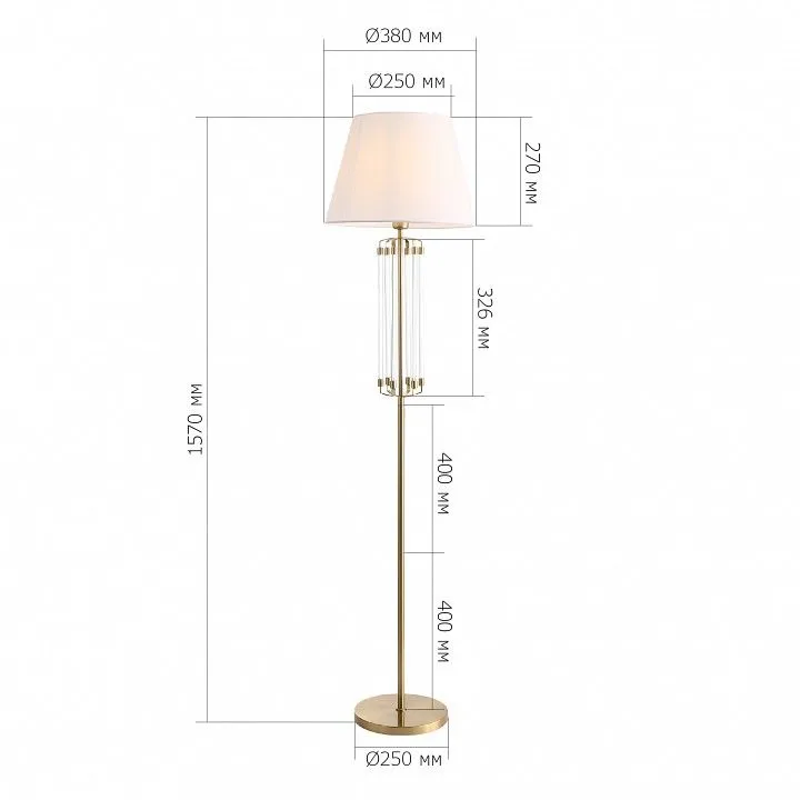 Торшер ST-Luce BRASS SL1403.305.01