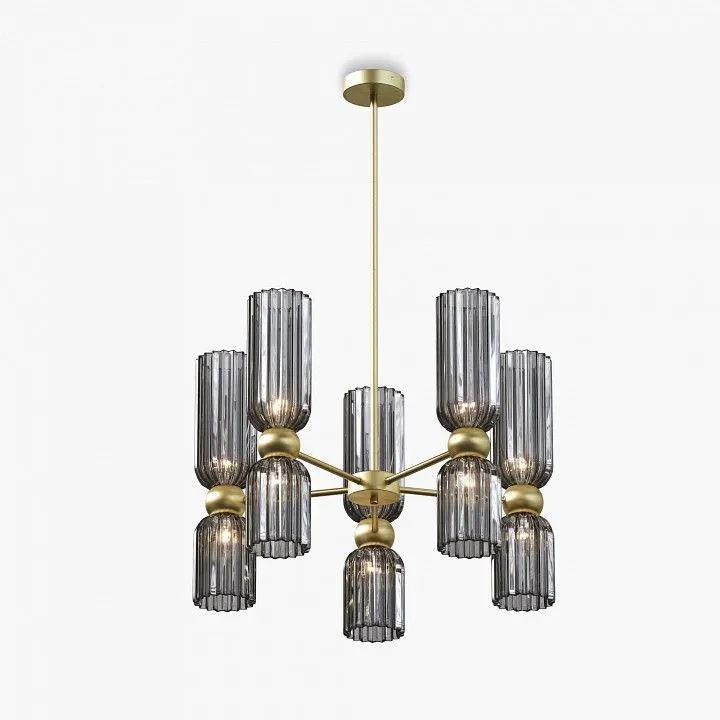 Люстра на штанге Maytoni Антик MOD302PL-10GR