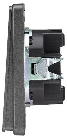 Выключатель трехклавишный без рамки Kranz ROUND KR-78-0707-2