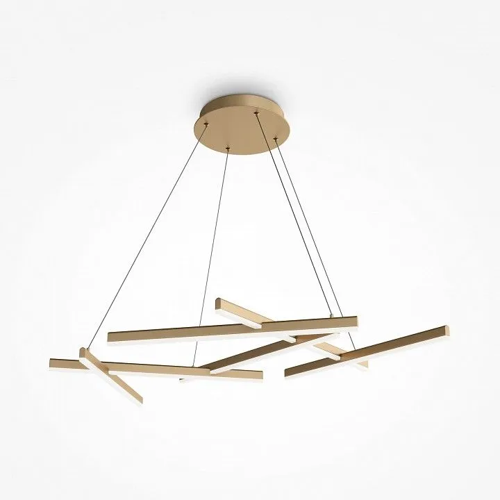 Подвесная люстра Maytoni Линия MOD016PL-L80GK