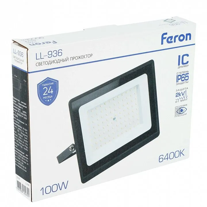 Настенно-потолочный прожектор Feron  52109