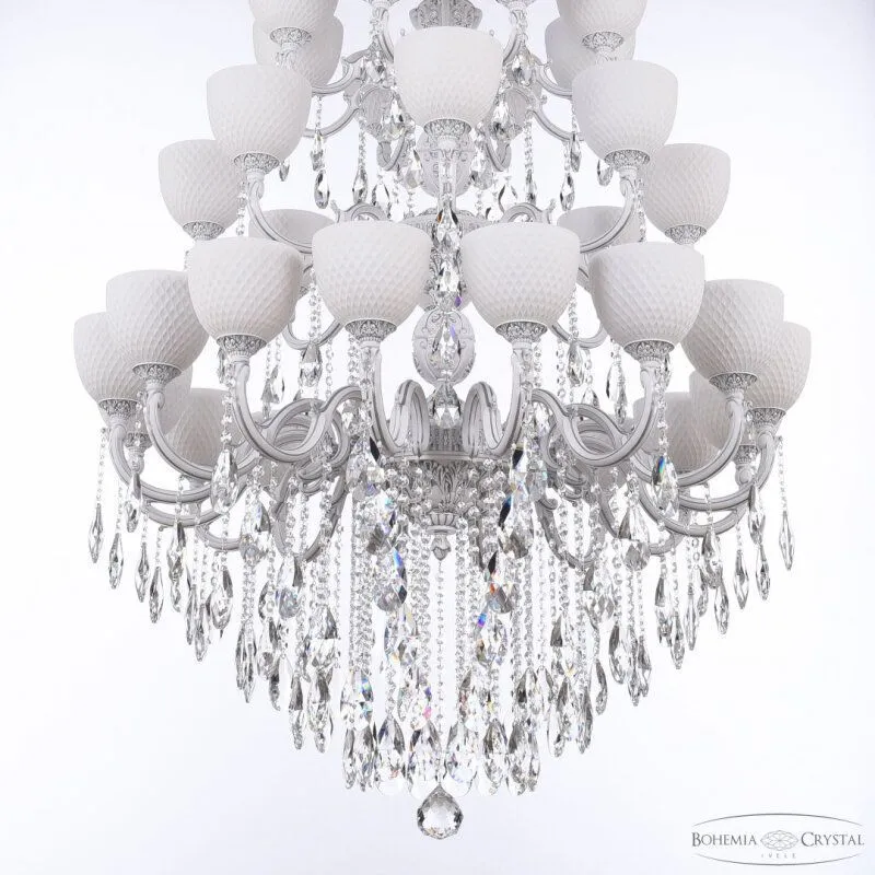 Подвесная люстра Bohemia Ivele Crystal AL7801 AL78101/16+8+8/300/3d B WMN P1 U Wave