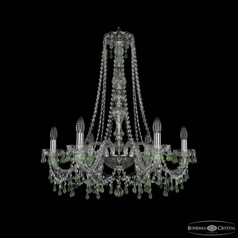 Подвесная люстра Bohemia Ivele Crystal 1410 1410/6/240/h-74 Ni V5001