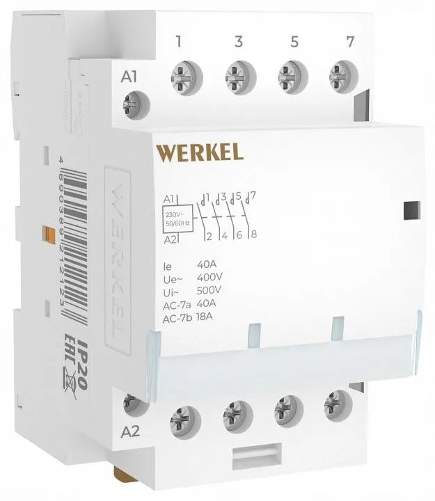 Контактор трехмодульный Werkel  W943M40O