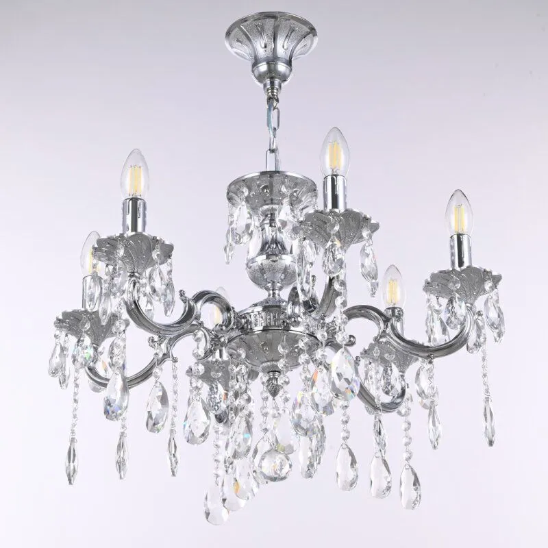 Подвесная люстра Bohemia Ivele Crystal AL77 AL77201/6/175 A Ni