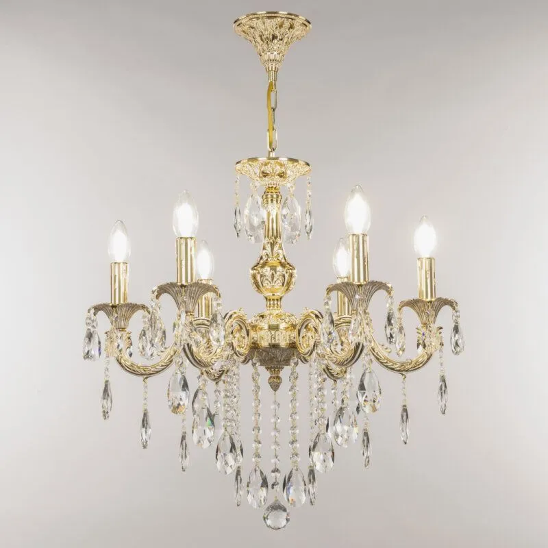 Подвесная люстра Bohemia Ivele Crystal AL7901 AL79101/6/175 B GW
