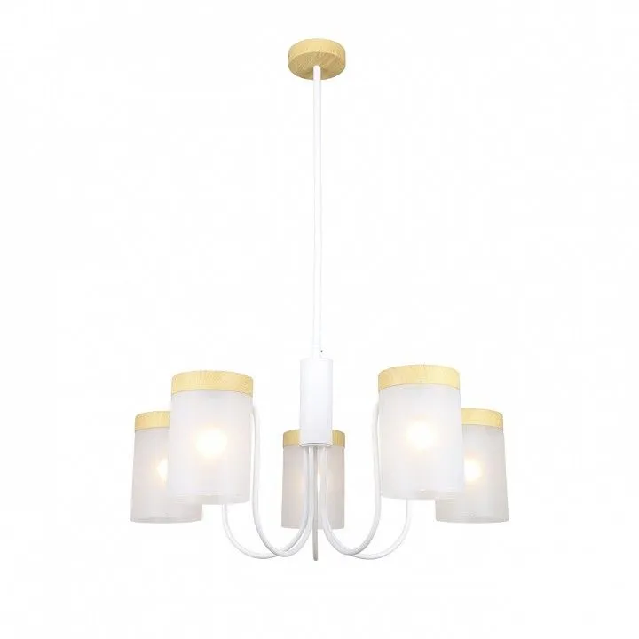 Люстра на штанге Escada Harmony 1172/5P White