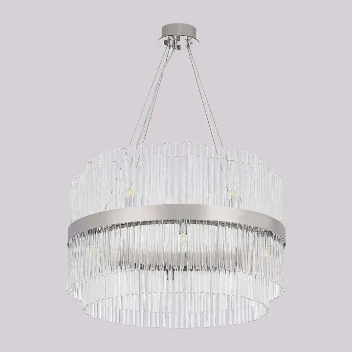 Подвесная люстра Arte Milano Бари 430110.600.12.G9.C1 CR