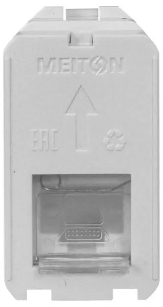 Розетка телефонная RJ-11 MEITON  A4258RJ11
