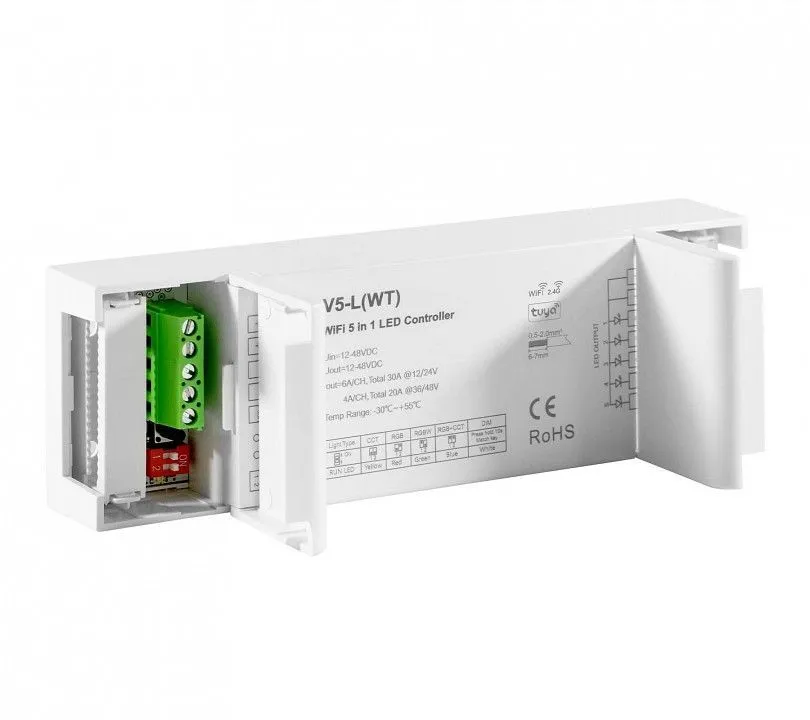 Контроллер-выключатель Wi-Fi для смартфонов и планшетов ELFLED STD ELFLED-WiFicontr V5L(WT)
