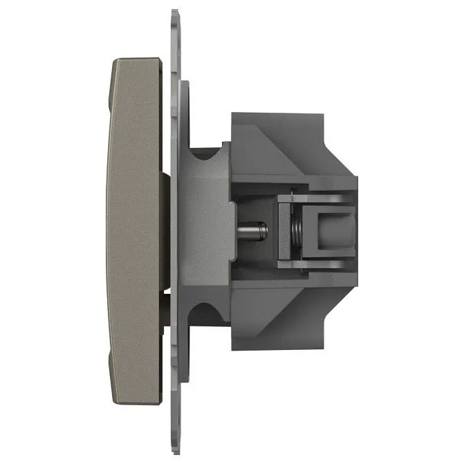 ТВ-розетка проходная без рамки Elbi Eleсtriс Zena Vega 609-011400-272