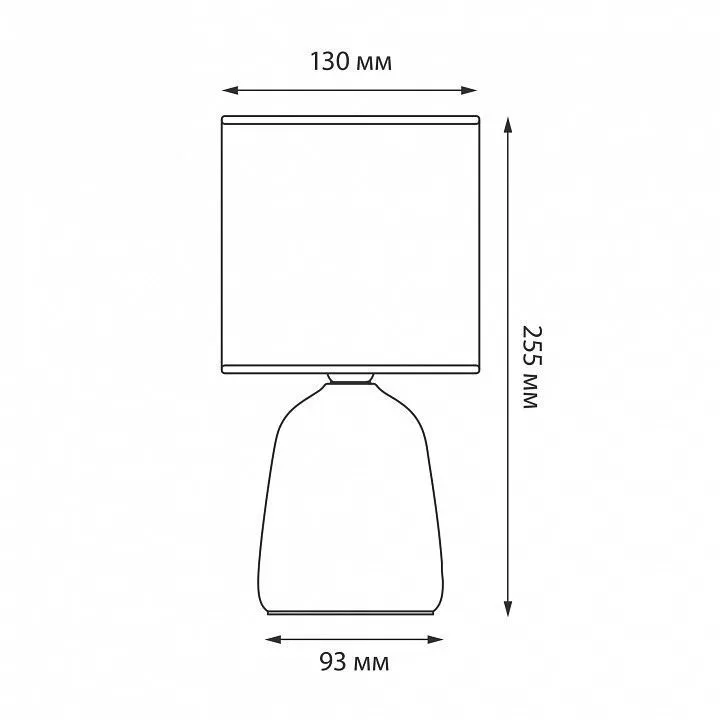 Настольная лампа декоративная Uniel UML-B305 UL-00012421