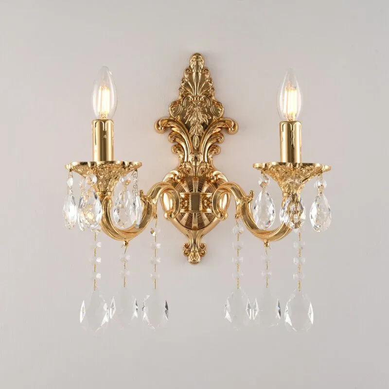Бра Bohemia Ivele Crystal AL7801 AL7801B14/2/175 A G