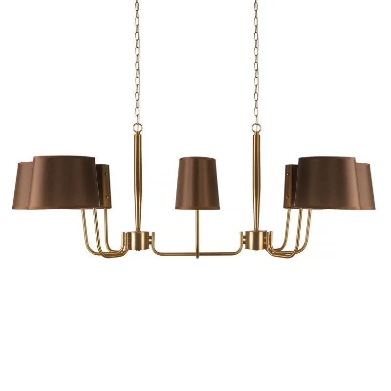 Подвесная люстра Loft it Hilton 10527/8 Brass