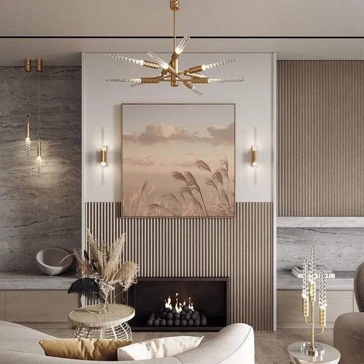 Настольная лампа декоративная Odeon Light Kolos 5449/9TL