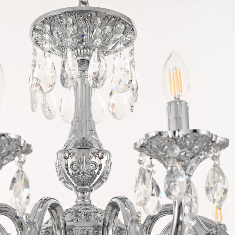 Подвесная люстра Bohemia Ivele Crystal AL7801 AL78101/12/300 A Ni