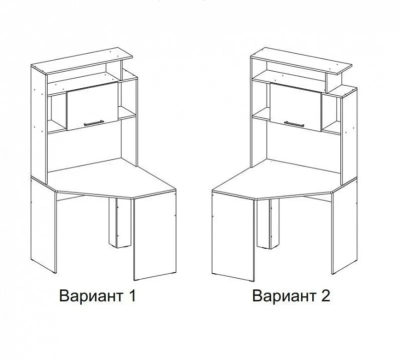 Стол компьютерный Квартет
