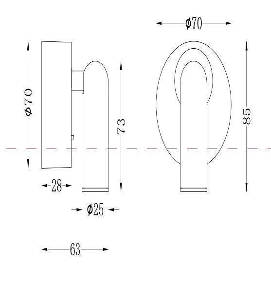 Спот Maytoni Technical Миракс C038WL-L3W3K