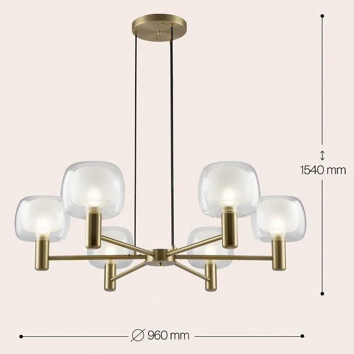 Подвесная люстра Maytoni Видение MOD411PL-06G