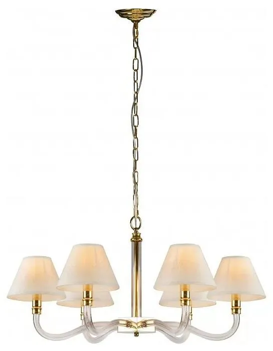 Подвесная люстра iLamp Amber YT2043-6 GD+Coffee