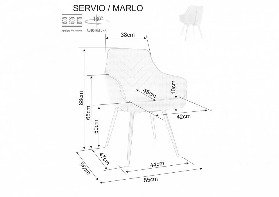 Стул Servio Brego 7